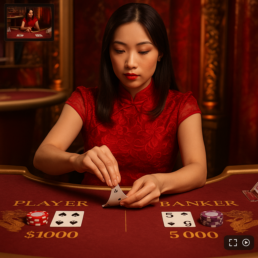 Zodiac Casino - Live Baccarat - Real Dealer Game