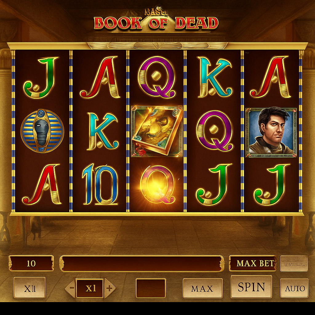 Zodiac Casino - Book of Dead Slot - Pragmatic Play Game