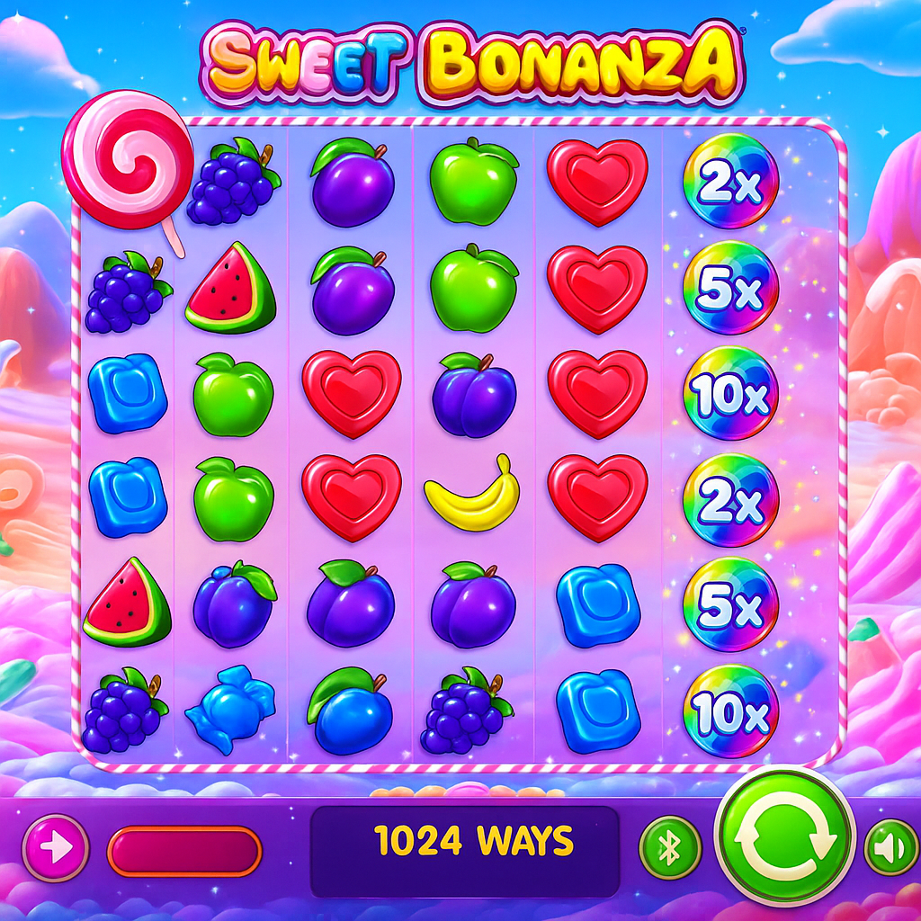 Zodiac Casino - Sweet Bonanza Slot - Pragmatic Play Game